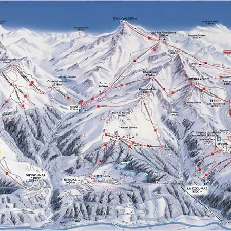 Up To 4 Panorama 66 Suisse Les Collons